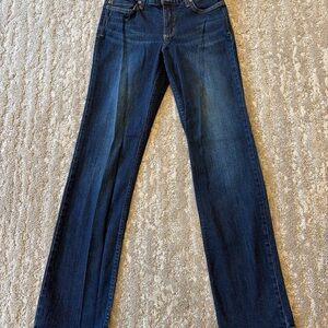 Carhartt Jeans Women's Size 6 Tall Blue Original Fit Straight Leg Blaine